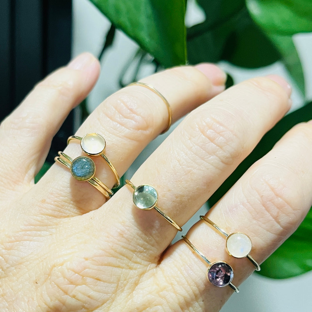 LARGE GEMSTONE RING