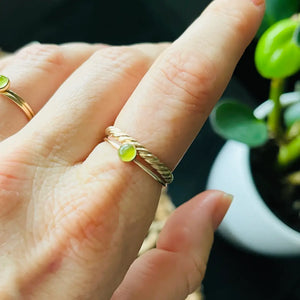 STANDARD GEMSTONE RING