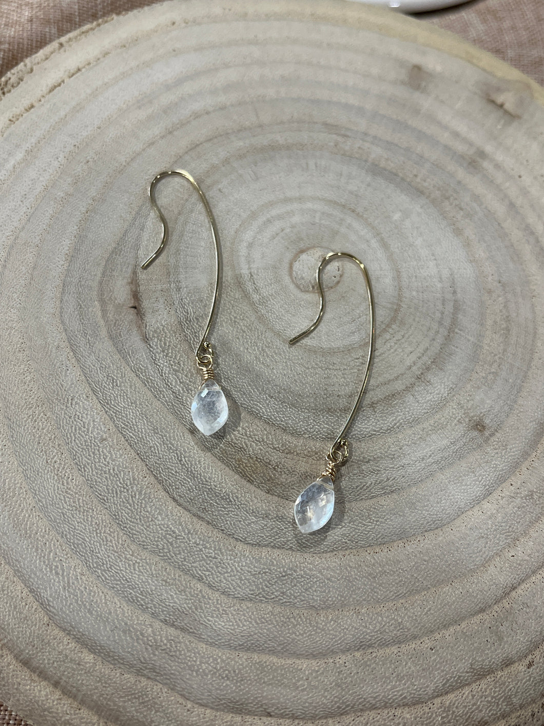 RAINBOW MOONSTONE EARRINGS