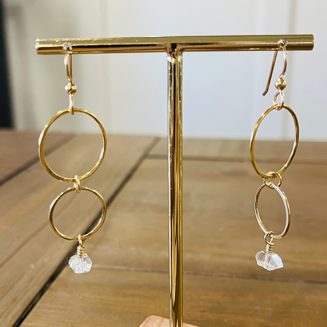 HERKIMER DIAMOND EARRINGS