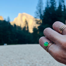 Load image into Gallery viewer, CHRYSOPRASE XL OVAL RING
