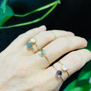 LARGE GEMSTONE RING