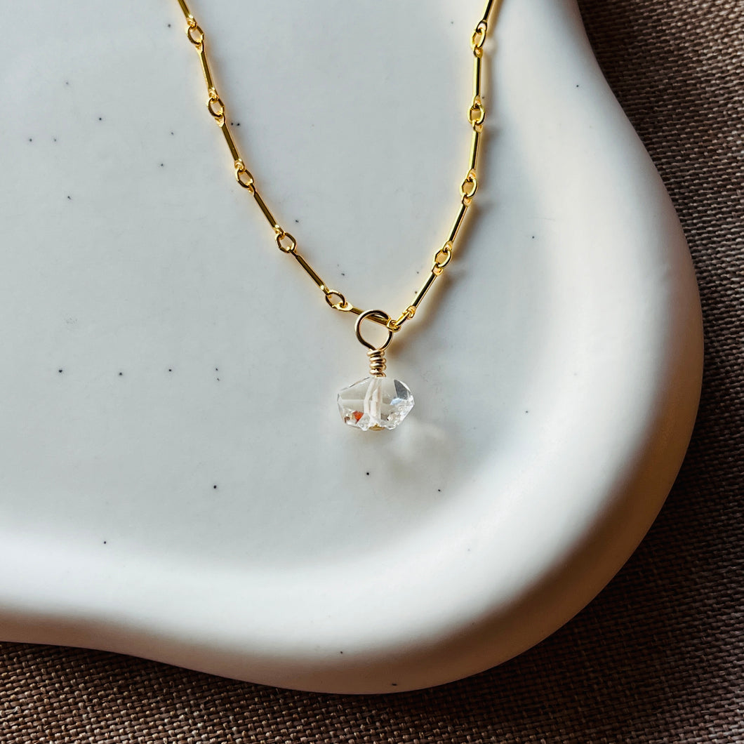 COLETTE HERKIMER DIAMOND NECKLACE