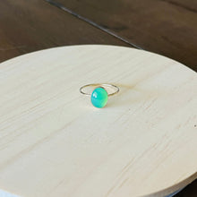 Load image into Gallery viewer, CHRYSOPRASE XL OVAL RING
