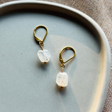 Load image into Gallery viewer, RAINBOW MOONSTONE EARRINGS
