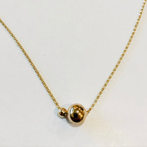 2 BALL NECKLACE (Mommy & Baby)