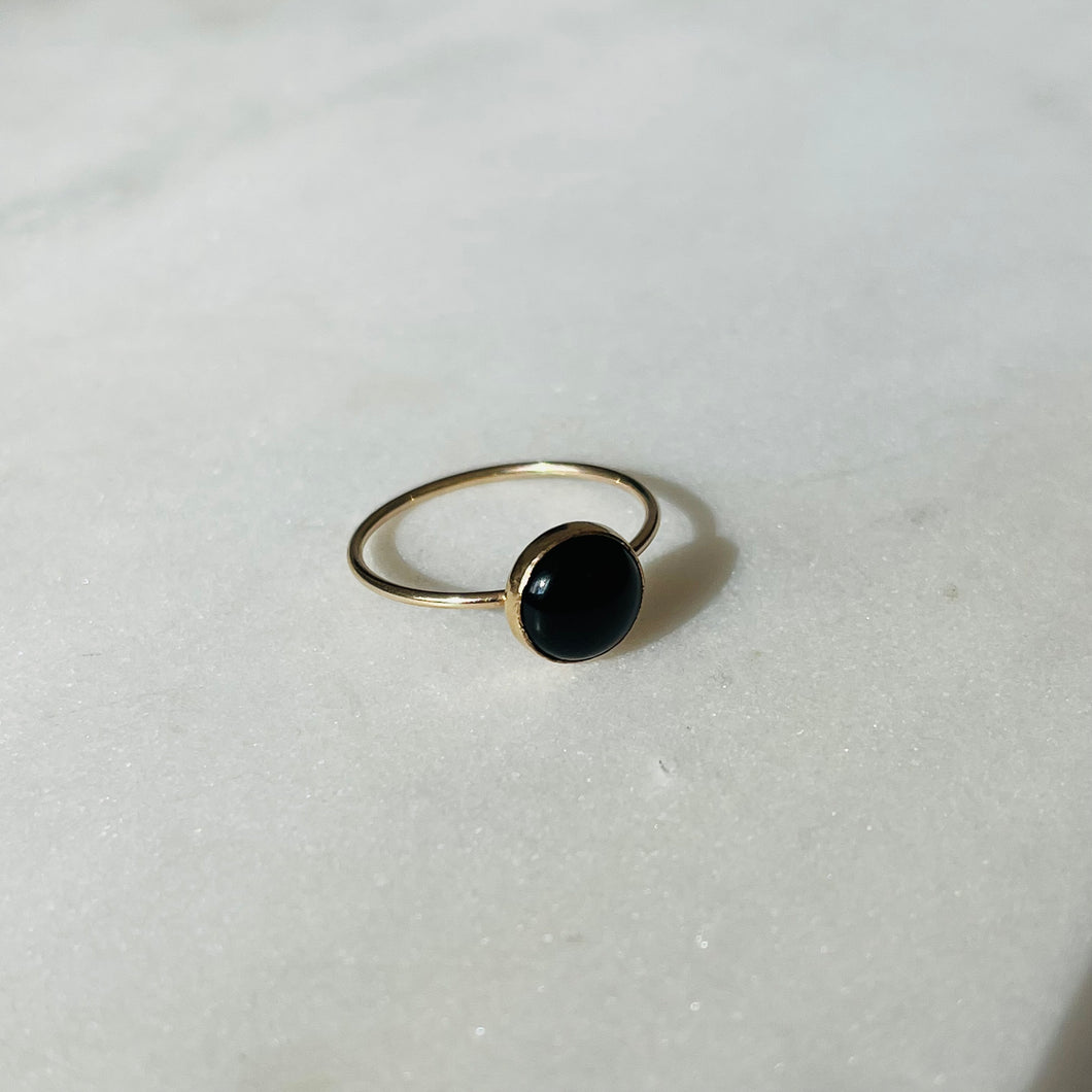 BIG ONYX RING